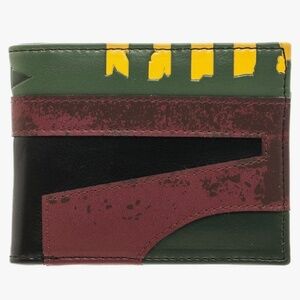 NEW Star Wars Boba Fett Helmet Bi-Fold Wallet